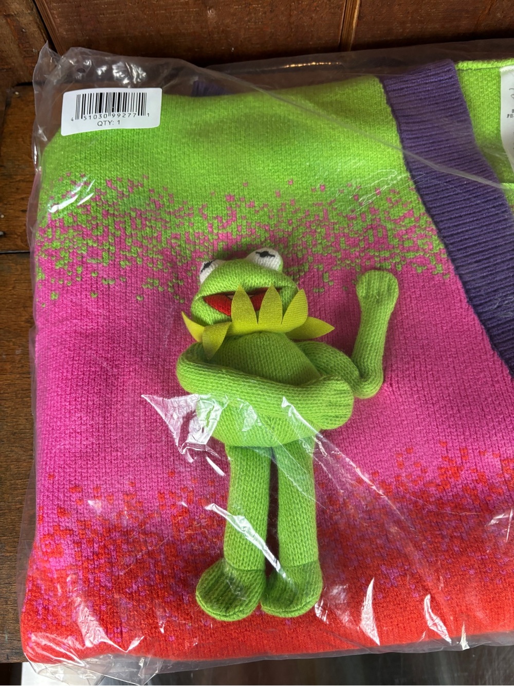 Disney D23 The Muppet Show 50th Anniversary Plush Cardigan Sweater NWT 
Size L - Picture 7 of 7